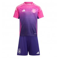 Camiseta Alemania Visitante Equipación para niños Eurocopa 2024 manga corta (+ pantalones cortos)